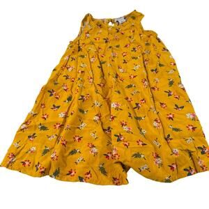 Old Navy 4T Toddler Girl Yellow Floral Dress